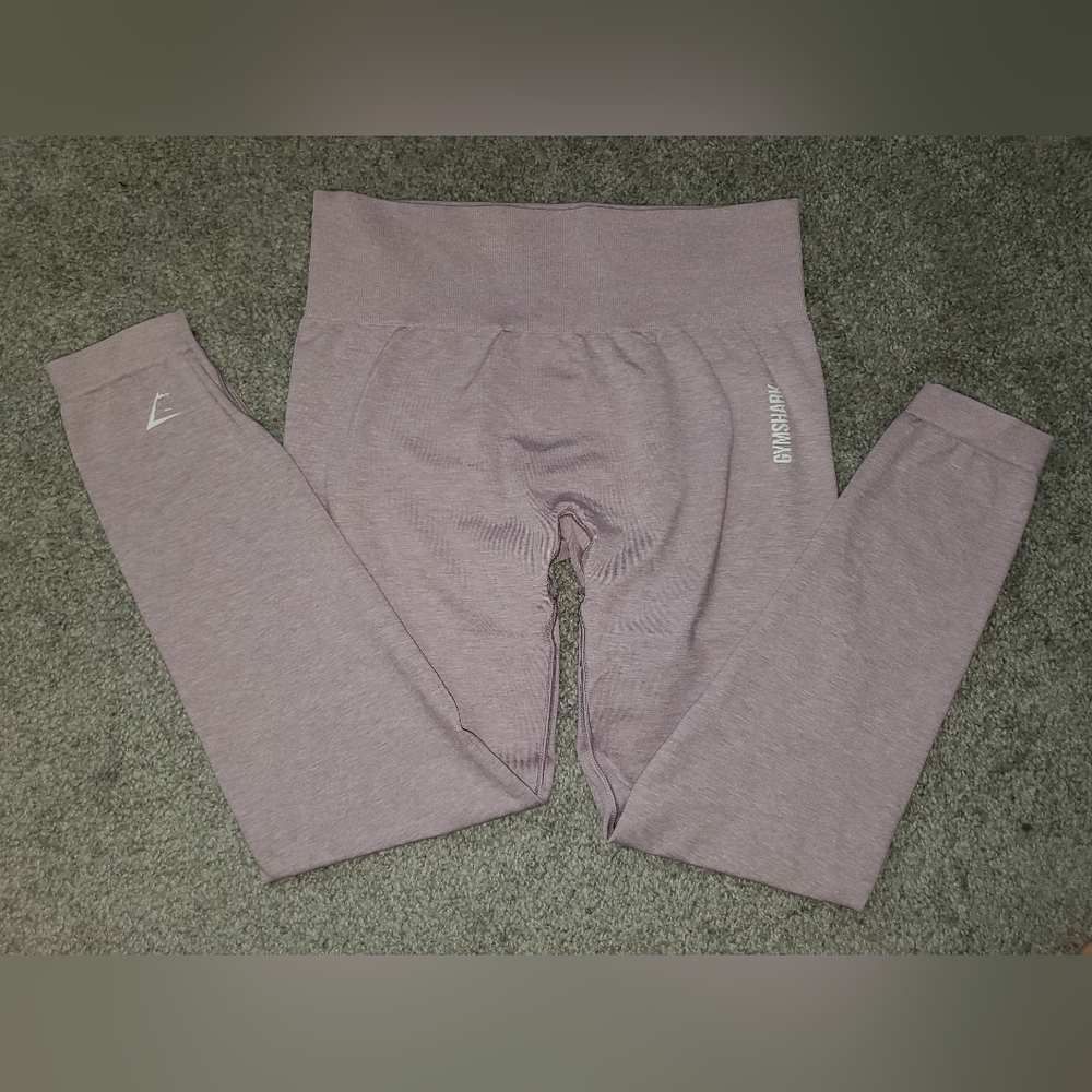 Gymshark Adapt Marl Leggings size Large Light Purple